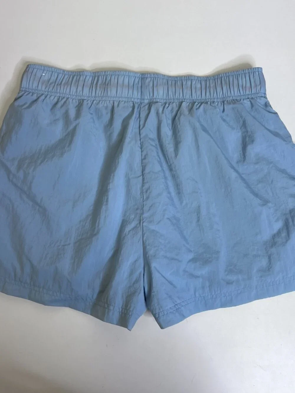 Nike Women's NSW Sportswear Icon Clash Shorts DM6560-494 Blue Multicolor Size L